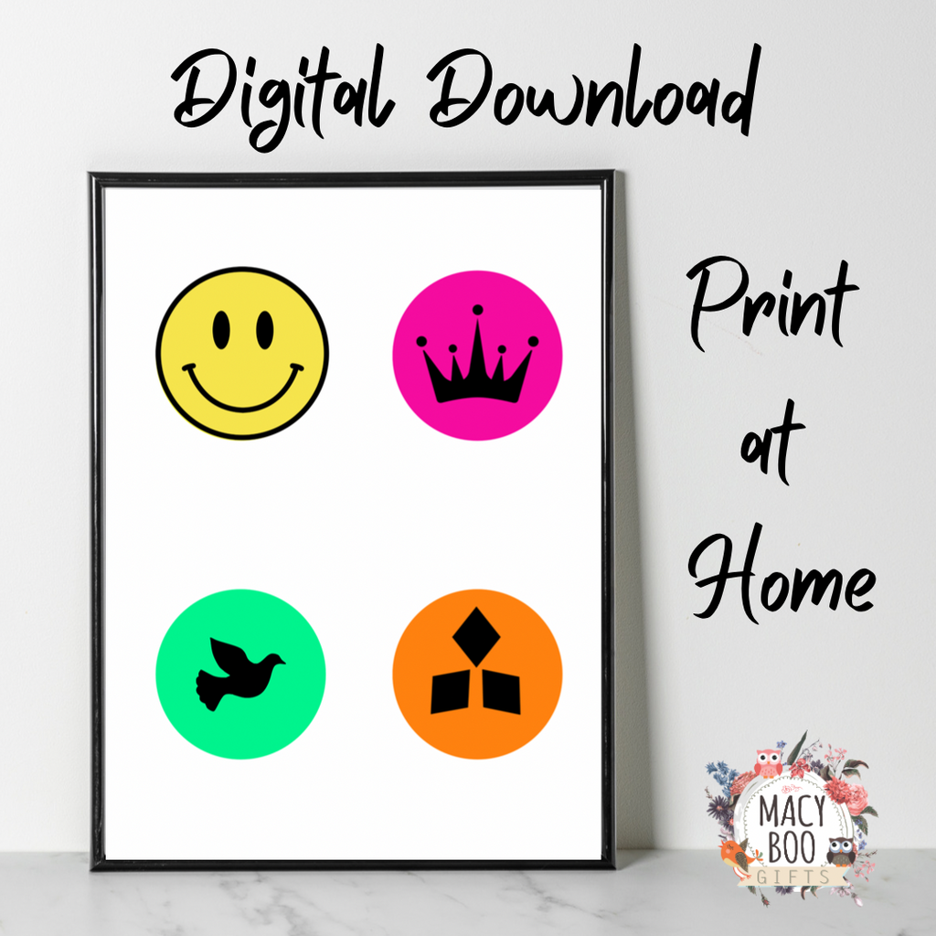 Rave Scene Digital Wall Art – Instant Download