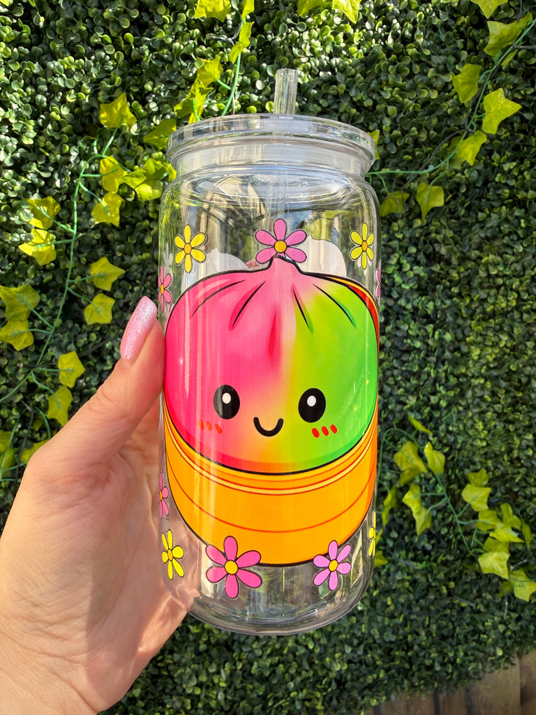 Green/Pink Dumpling Libby Cup