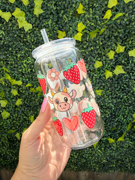 Strawberry Cow Libby Cup