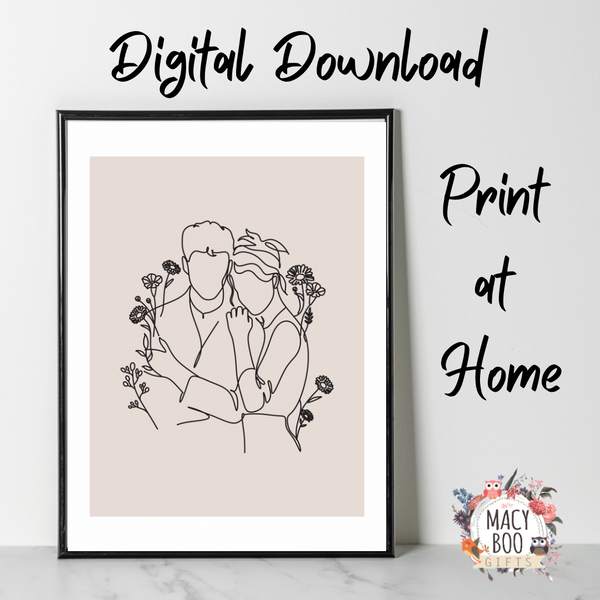 Love Digital Wall Art – Instant Download